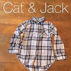 S (6/6x) Cat & Jack buttondown
